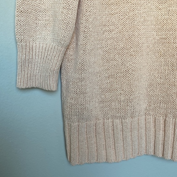 Gap Maternity Light Peach Sweater - Picture 3 of 4